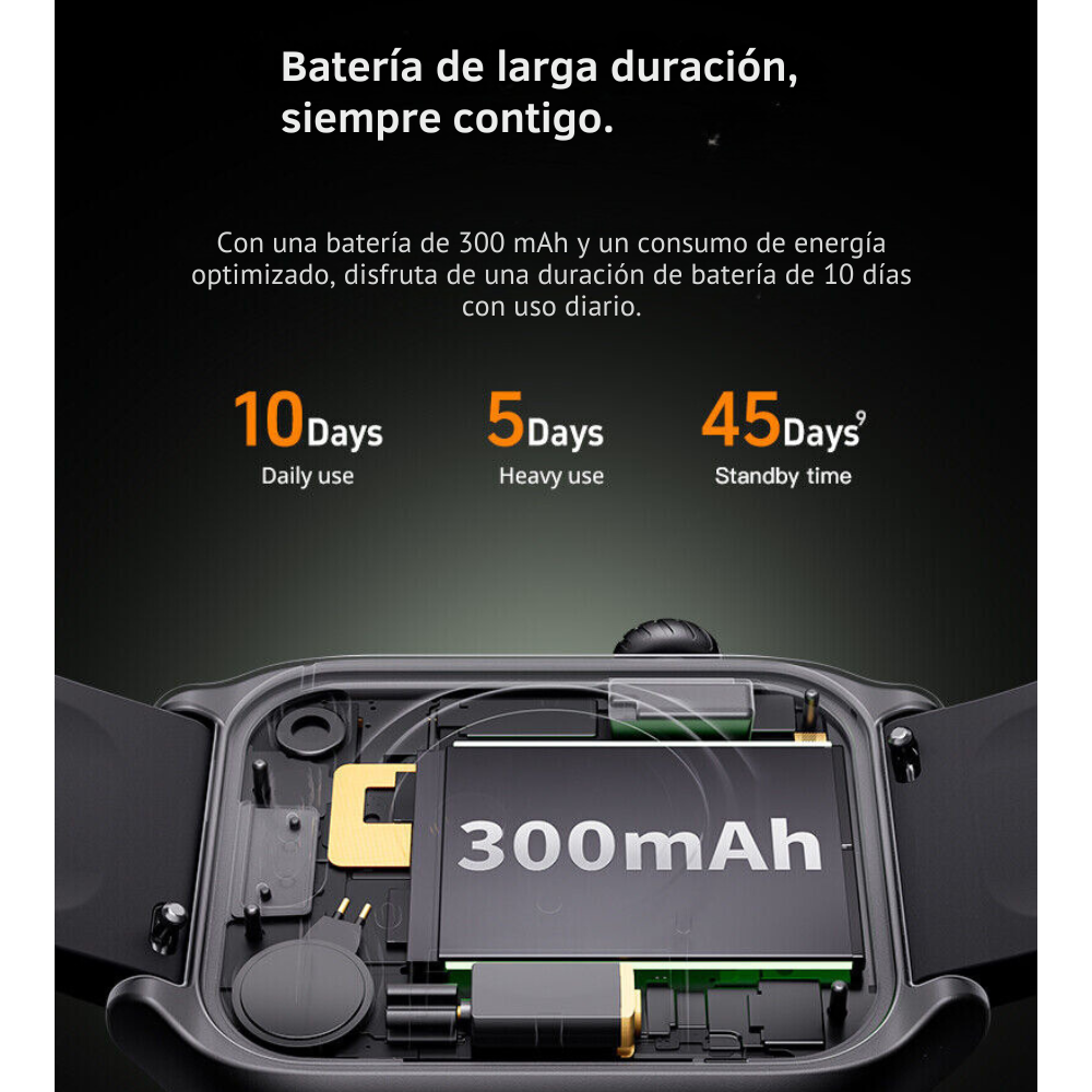 SMARTWATCH GTS7 Bluetooth 5.0 Ritmo Cardíaco Contador Pasos-2