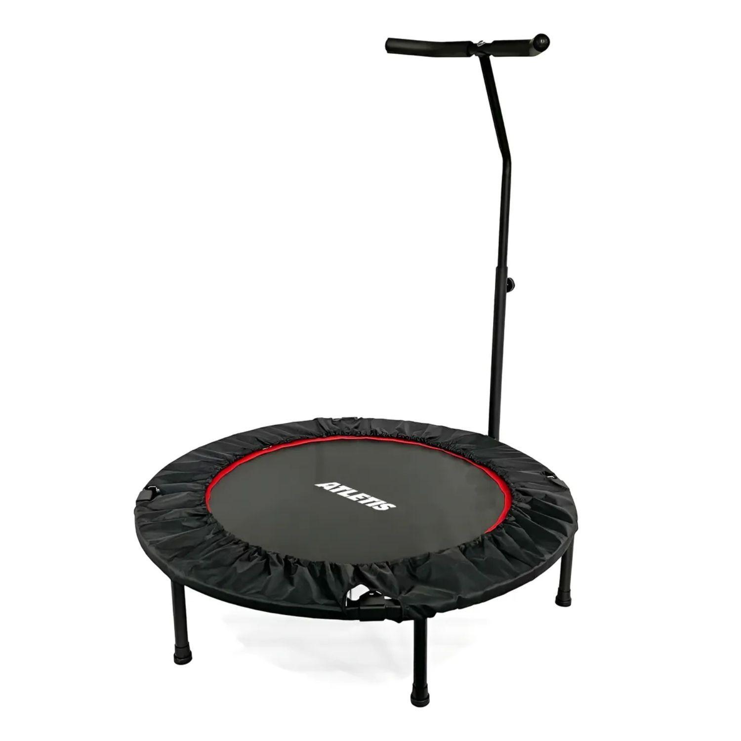 Trampolín Fitness 1,02 m con Barra Ejercicio Resistente-0