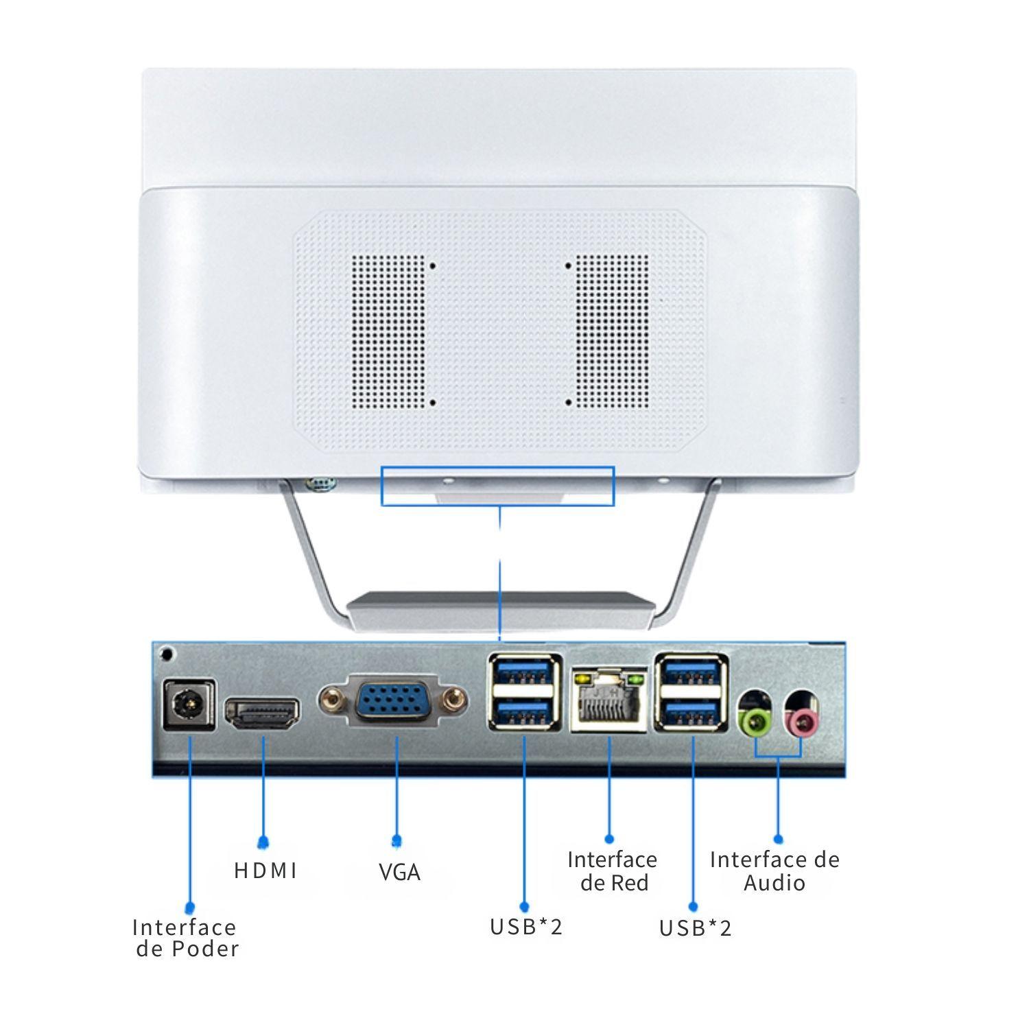 All In One PC 23,8" 16GB 256GB SSD Intel Core i5-3470 PD2451-4
