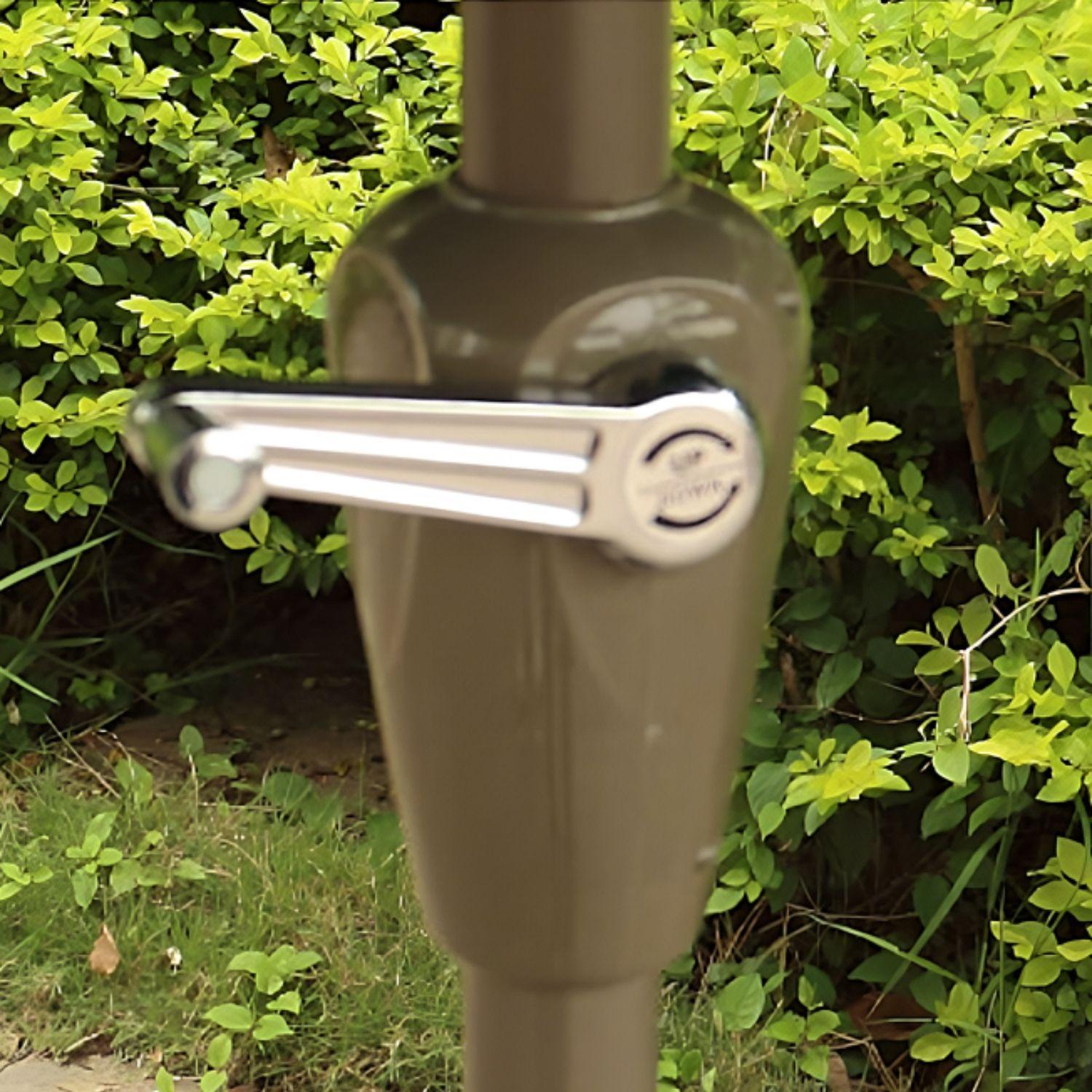 Toldo Central Verano Quitasol Sombrilla Playa Terraza Jardín-2