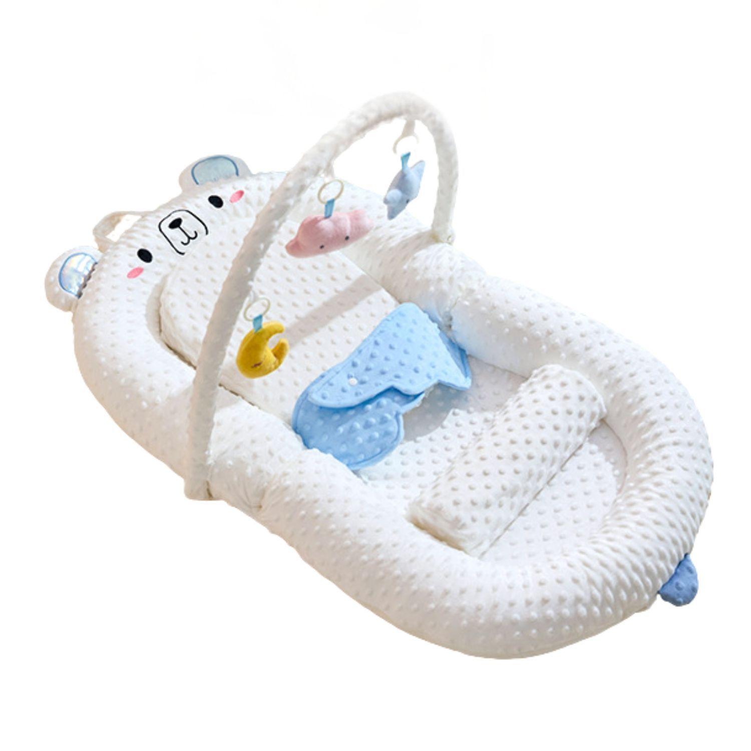 Cuna Almohada Portátil para Bebé Diseño Ergonómico-4