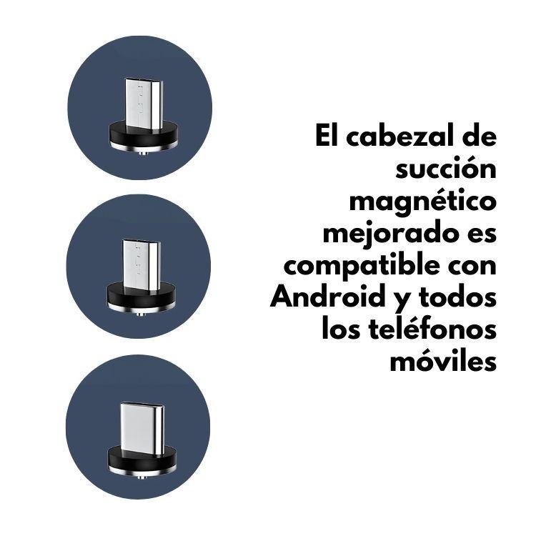 Cargador Magnético Soporte Teléfono Android y IPhone-5