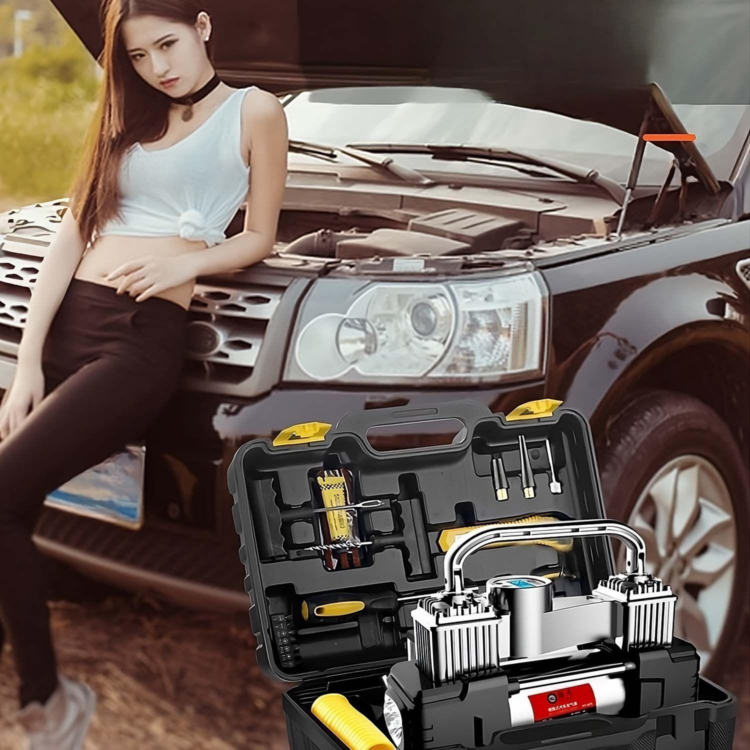 Compresor Inflador Digital Portatil de Neumaticos -1