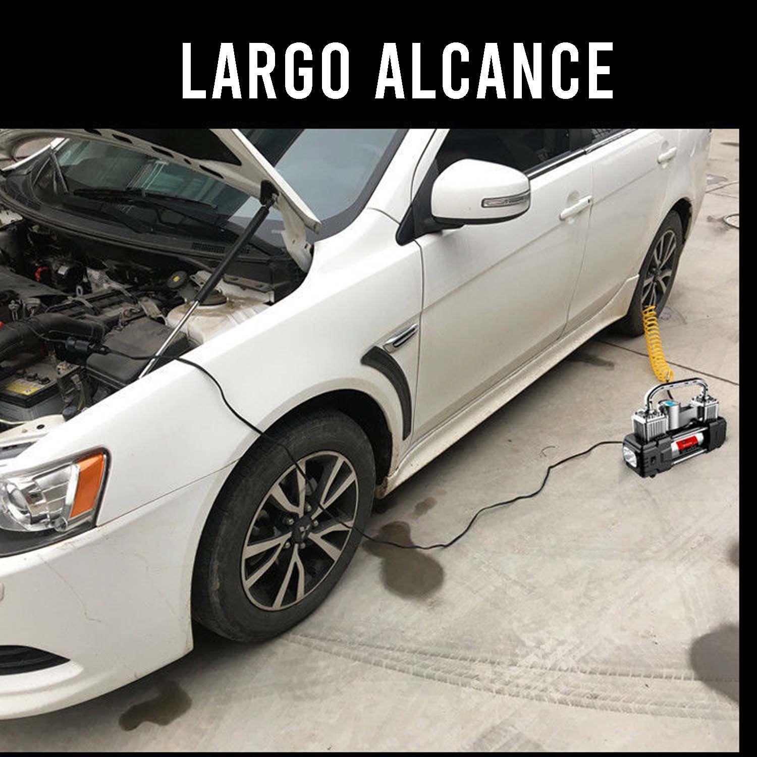 Compresor Inflador Digital Portatil de Neumaticos -4