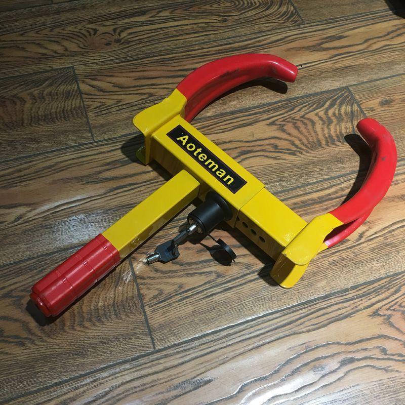 Traba Ruedas Llanta Garras Antirrobo Ajustable Auto Camion-5