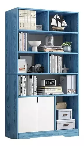 Biblioteca Estanteria Librero De Madera Mdf-0