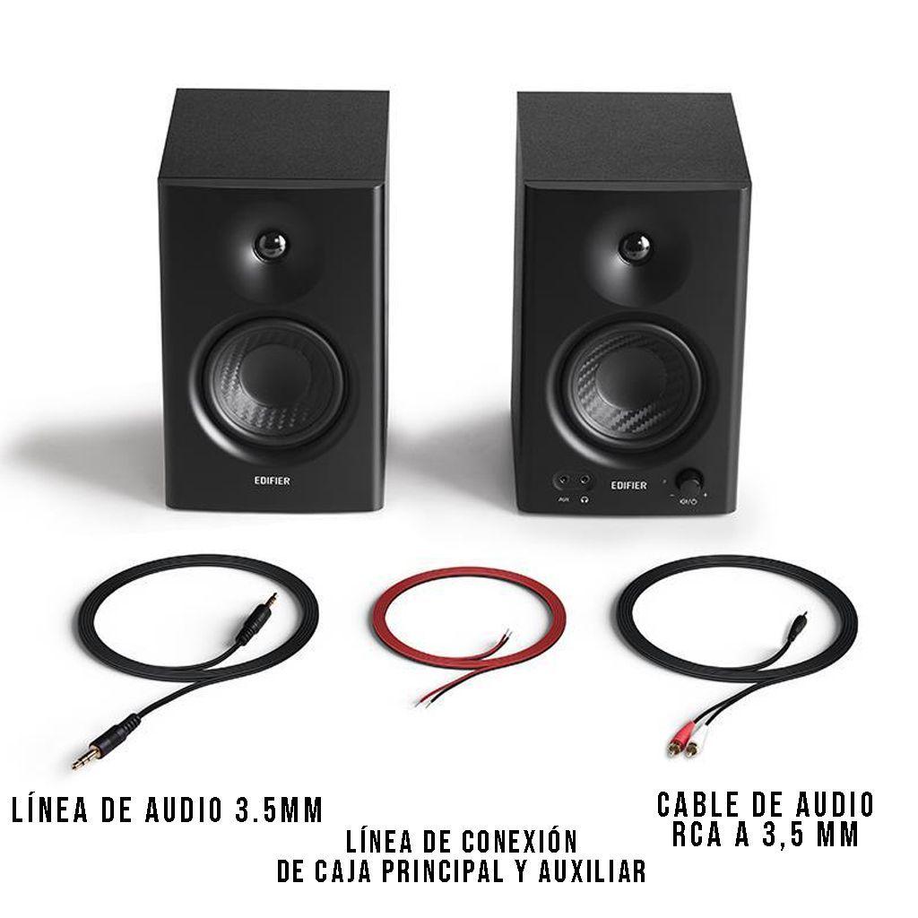 Parlante Dual Edifier Mr4 Monitor Estudio Trs Altavoz-3