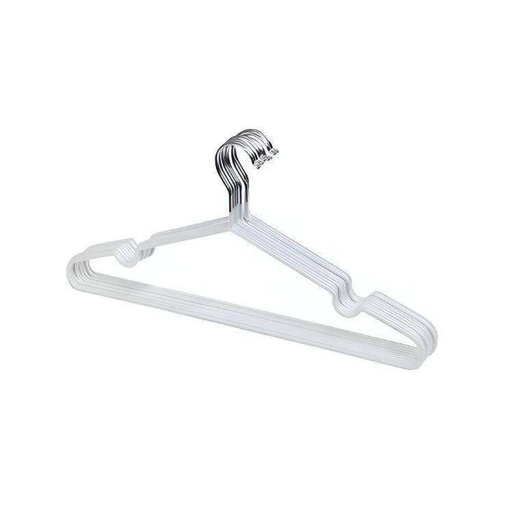 Ganchos Colgador Ropa Metálicos 50 Unidades-0