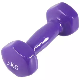 Pack 2 Mancuernas De 5kg C/u (un Par) Antideslizantes-0
