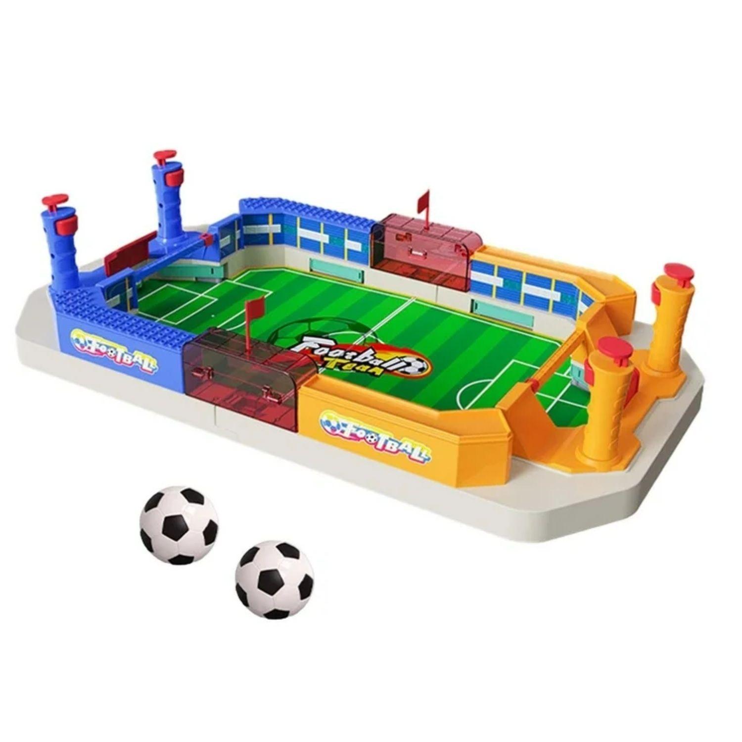 Mini Futbolín De Mesa Para Niños Juego De Fútbol Y Pinball-2