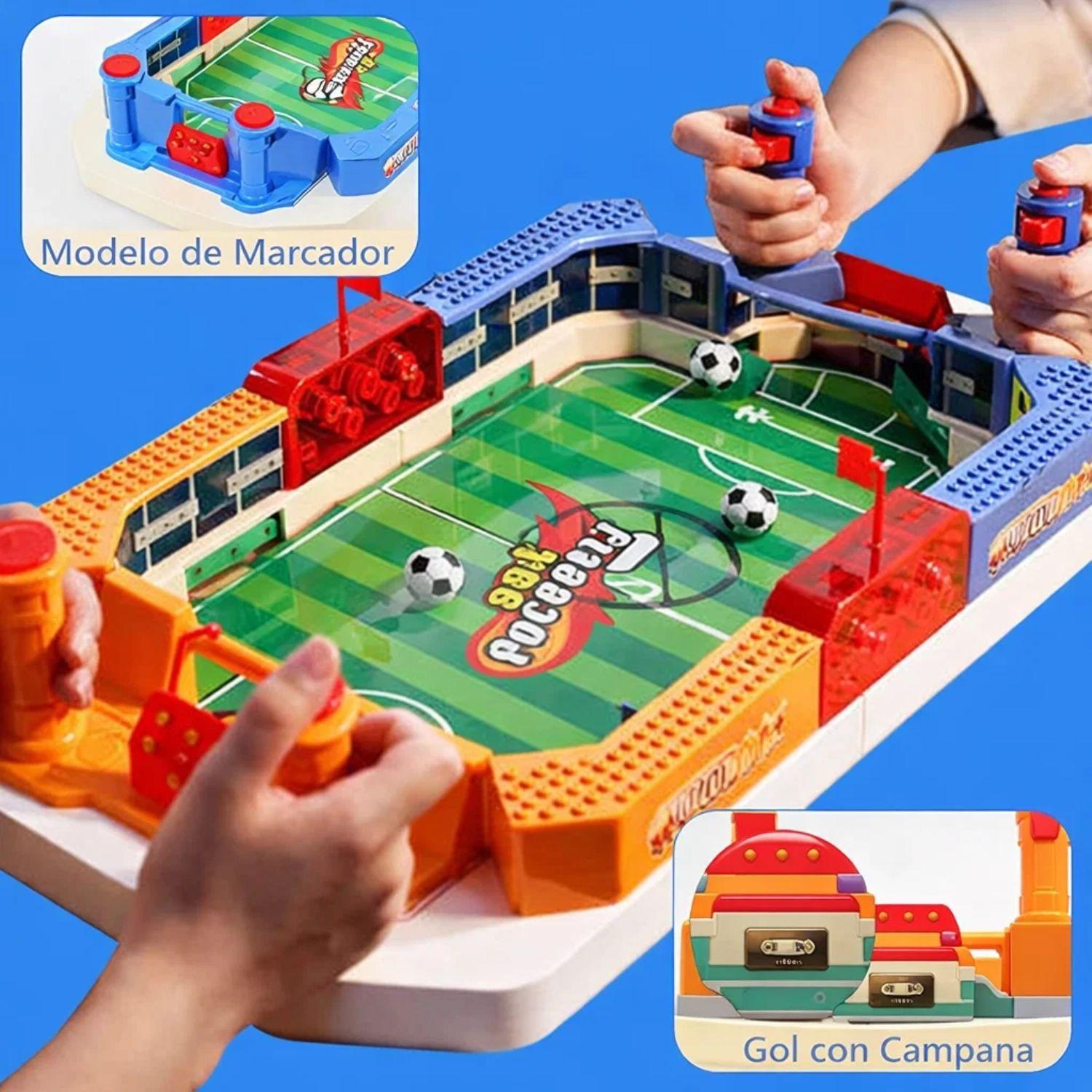 Mini Futbolín De Mesa Para Niños Juego De Fútbol Y Pinball-4