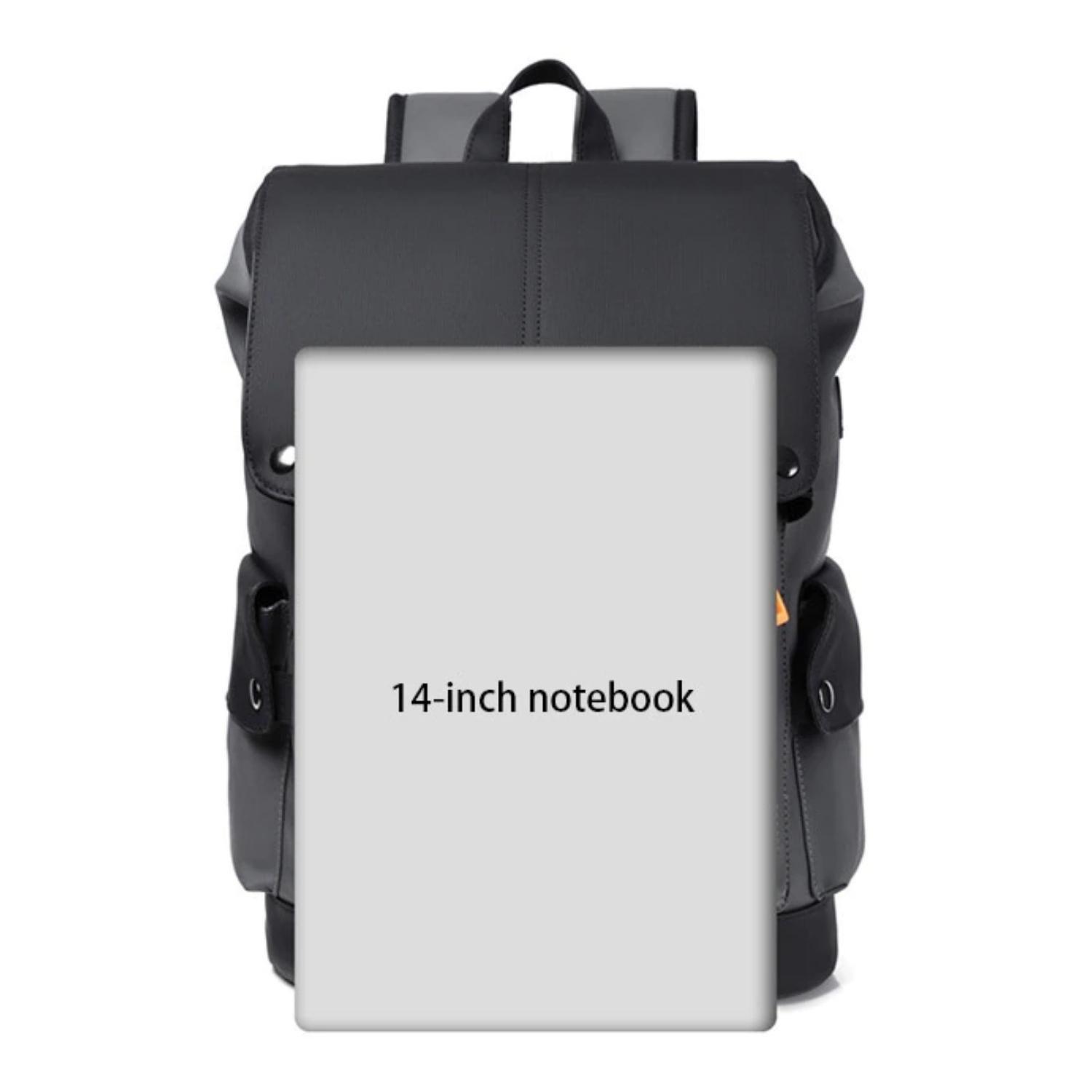 Mochila Notebook Impermeable 35 Litros Carga Usb Unisex-3