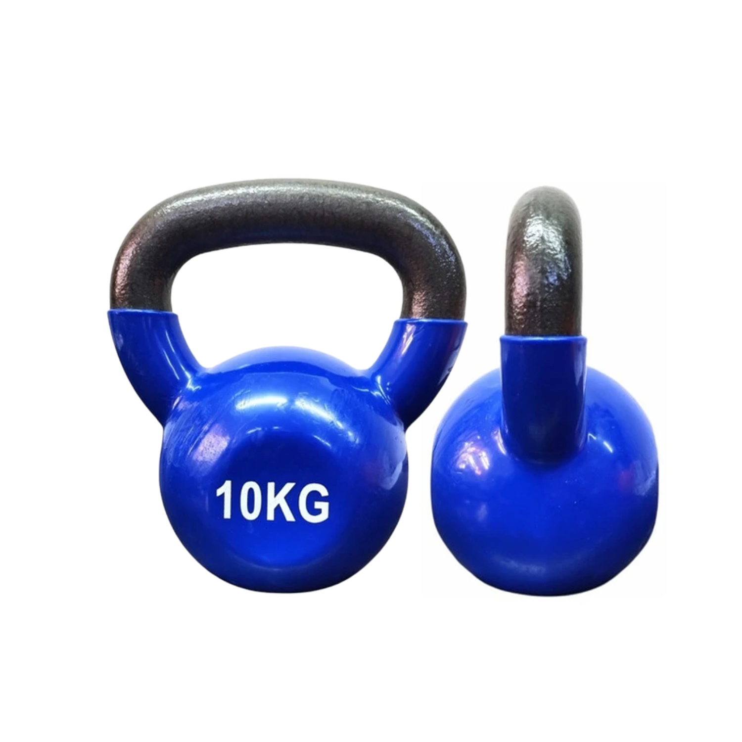 Pesa Rusa Kettlebell 10kg Acero Y Vinilo-2