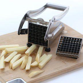 Cortadora De Papas Rebanadora Para Patatas Fritas + Cuchilla-1