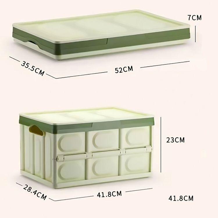 Caja De Almacenamiento Plegable De Plastico Organizador-2