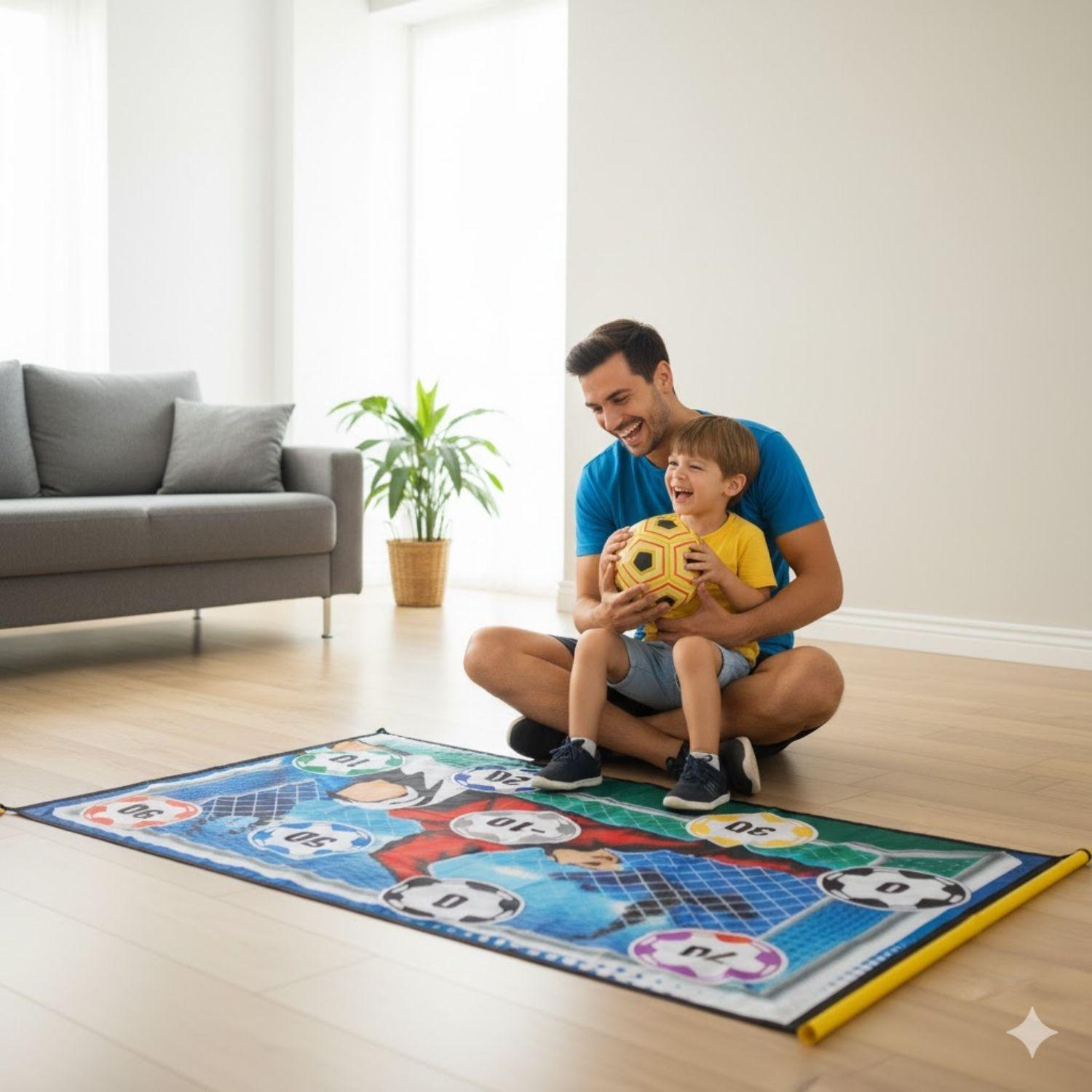 Juego de Futbol Porter a De Velcro Para Ni os Con Pelota-4