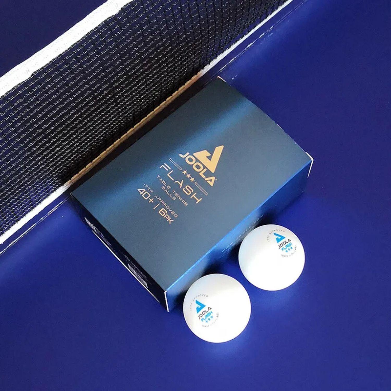 Pelotas Profesionales Ping Pong JOOLA 3 Estrellas Pack de 6-4
