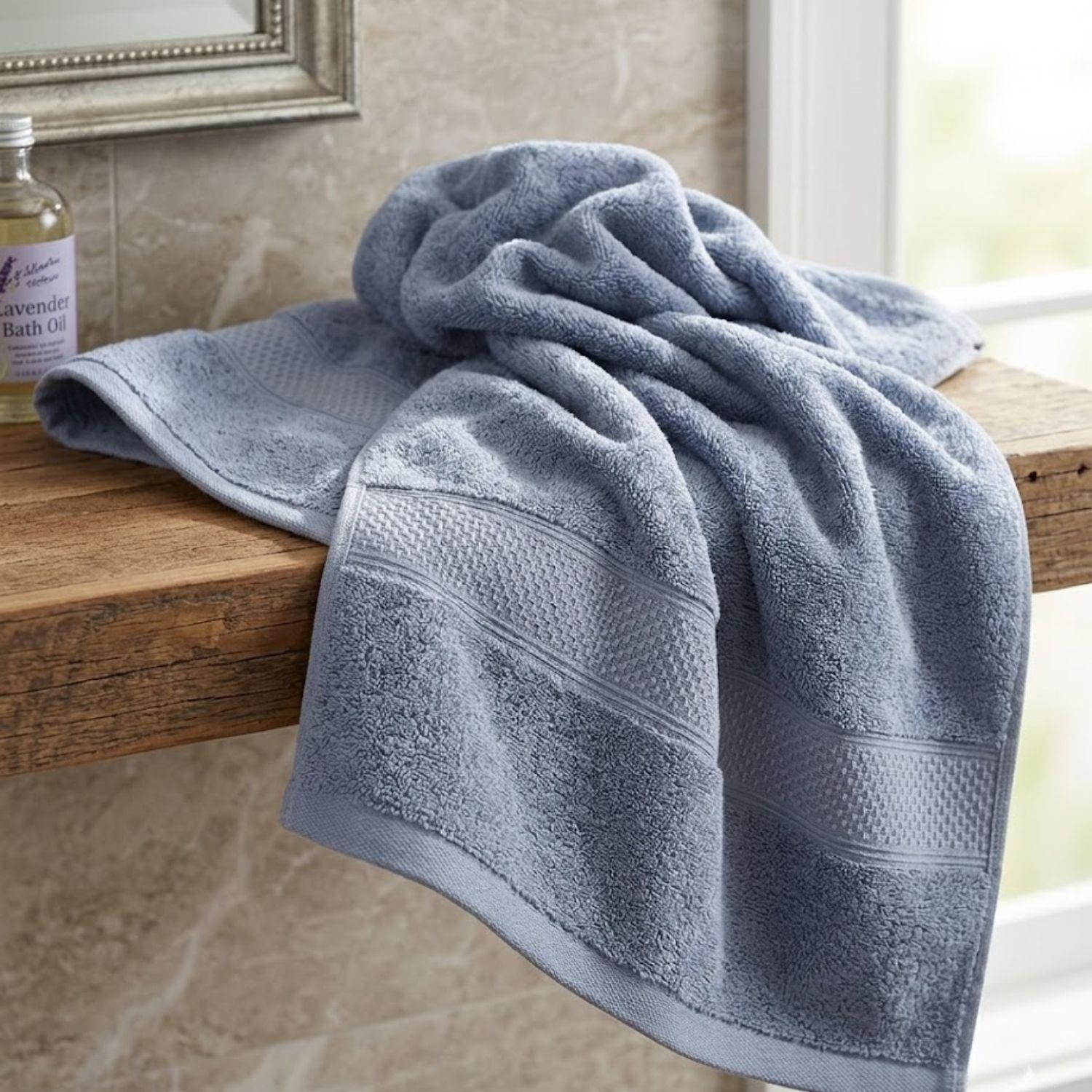 Toalla De Baño 140 x 70 cm Algodón Absorbente-3