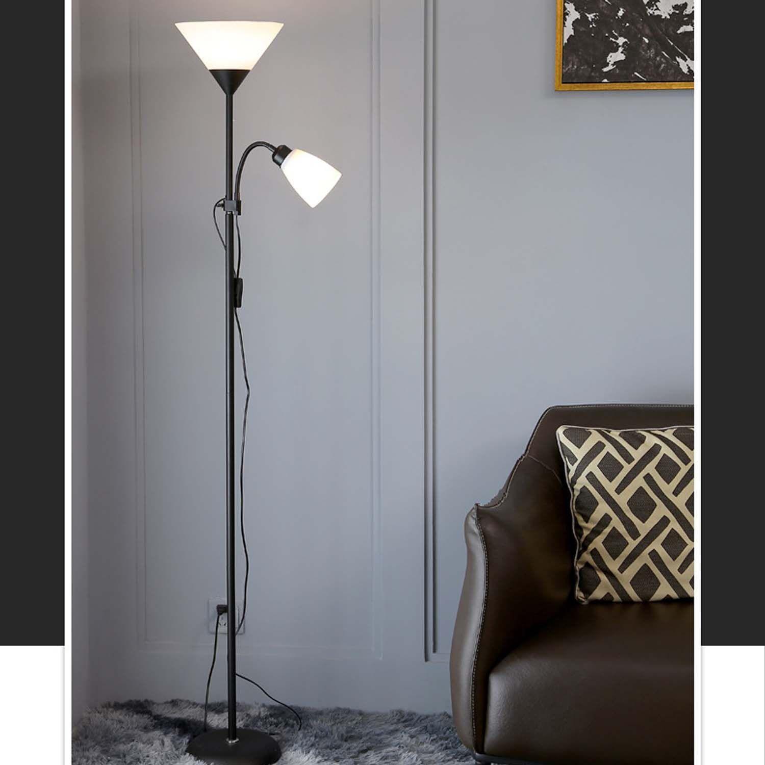 Lampara De Pie Ajustable Nordica Elegante Decorativa-2