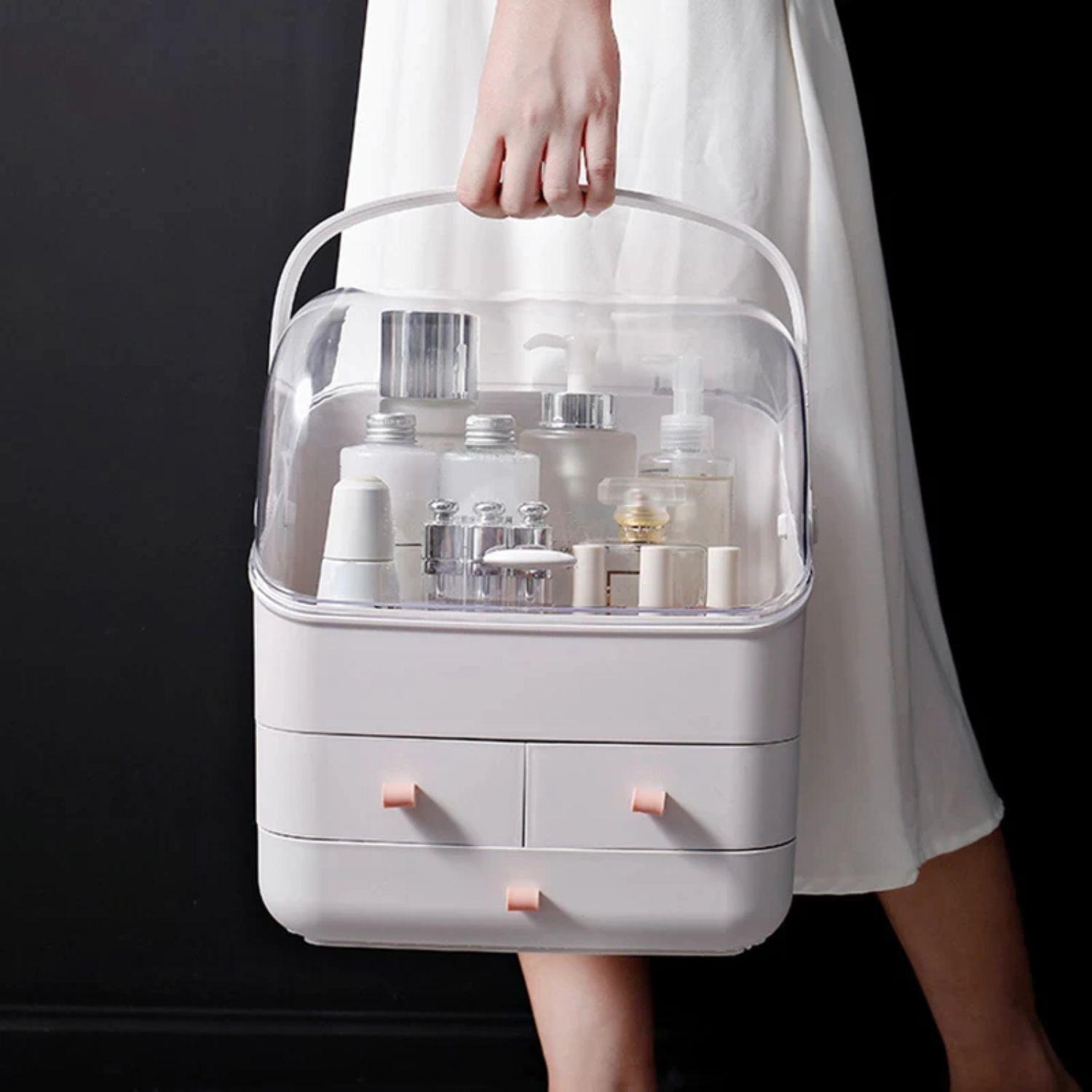 Caja Mostrador Portátil Organizador De Maquillaje Multiuso-4
