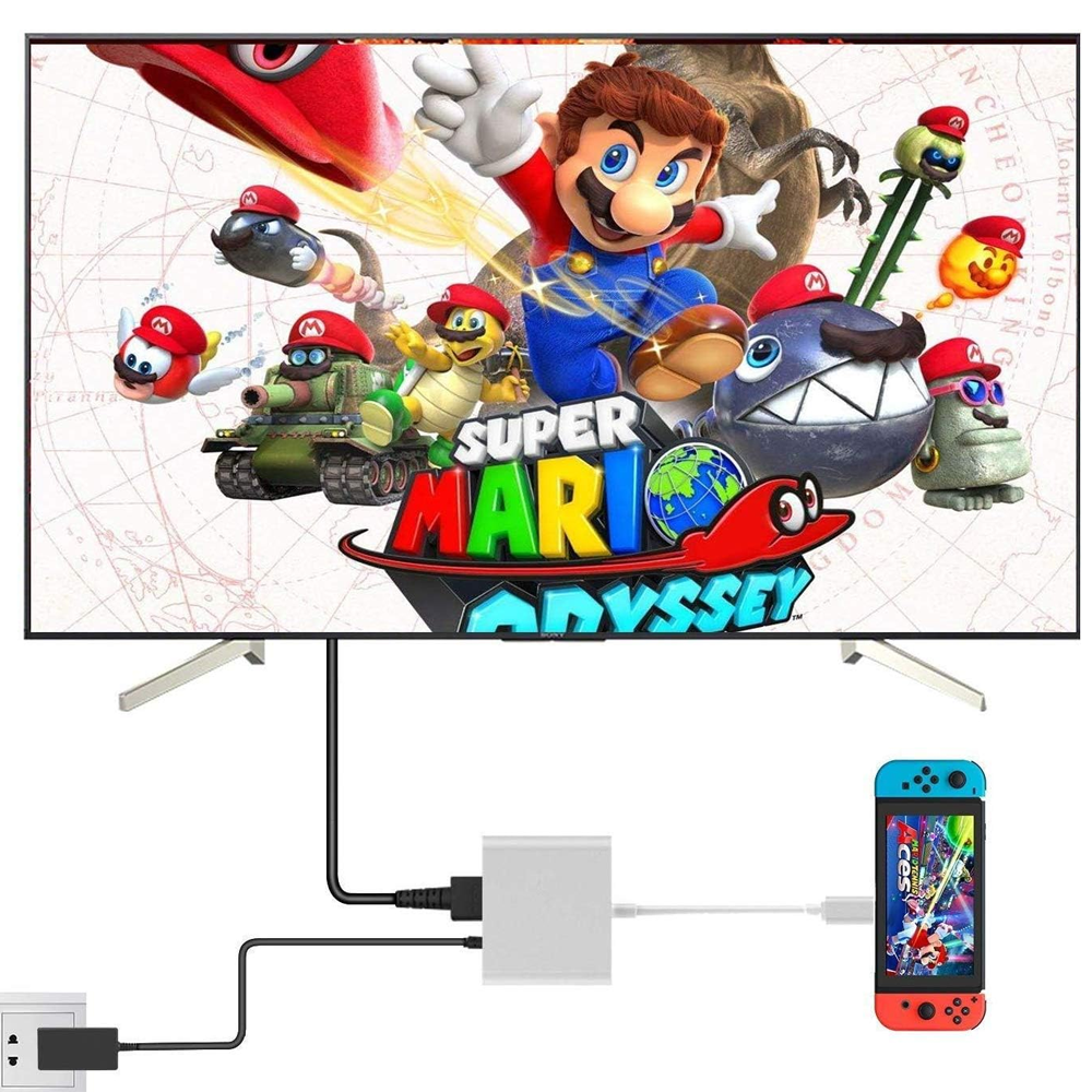 Adaptador Multipuerto 3 En 1 USB Tipo C 3.0 a HDMI 4K-5