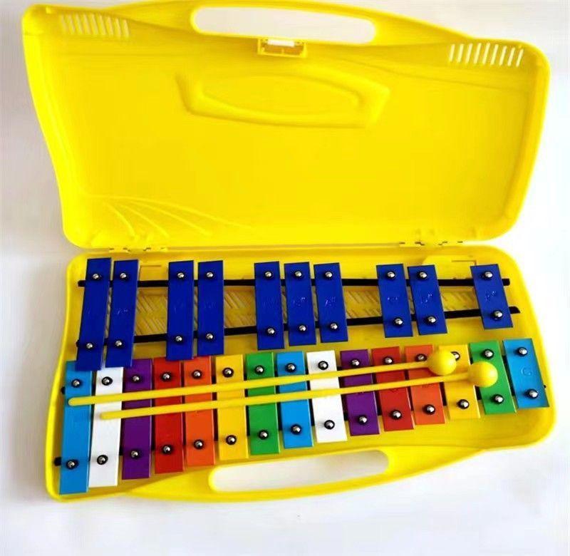 Metalofono 25 Notas Cromático Placas Colores-2