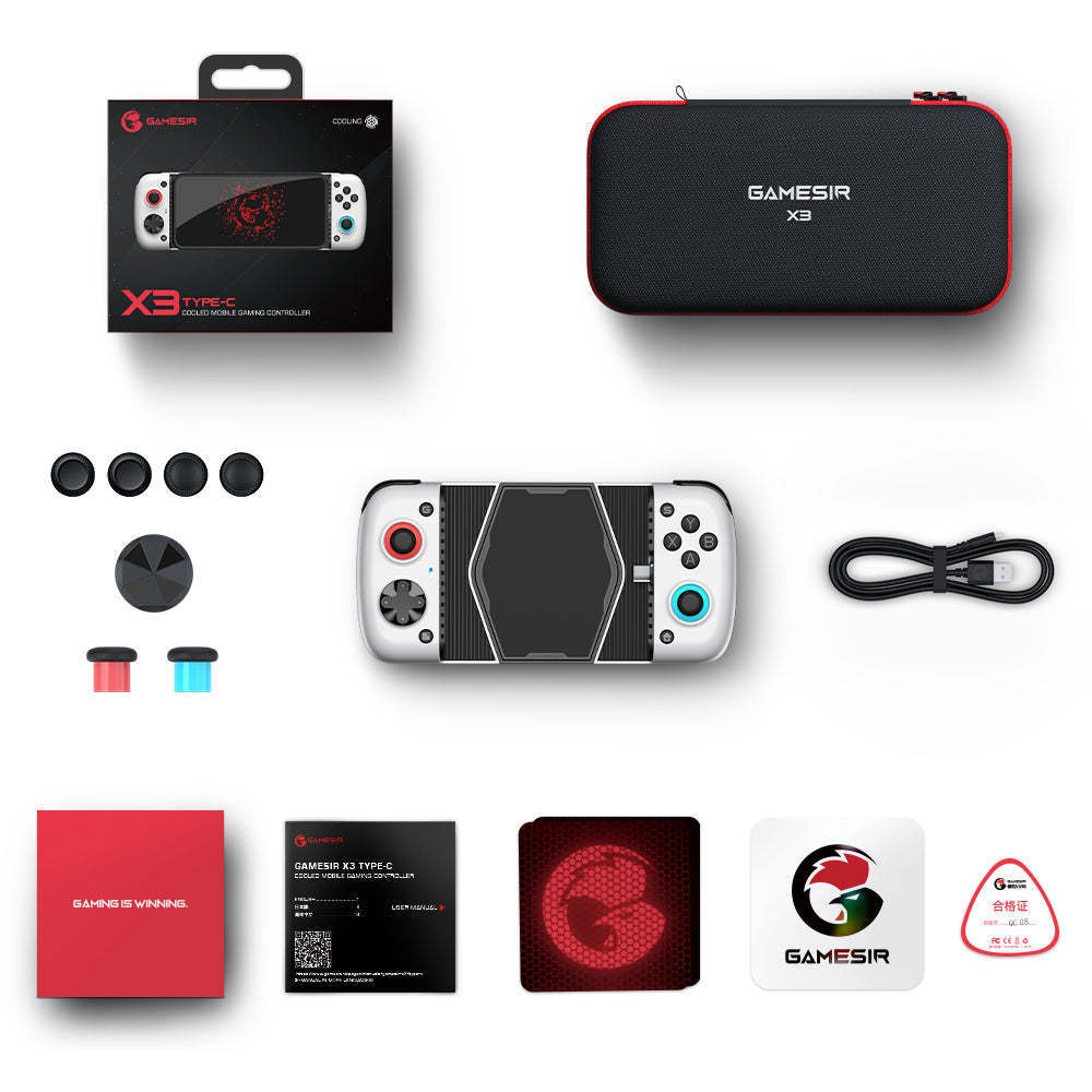 Control Gamepad GameSir X3 USB-C Refrigeración Cloud Gaming-3