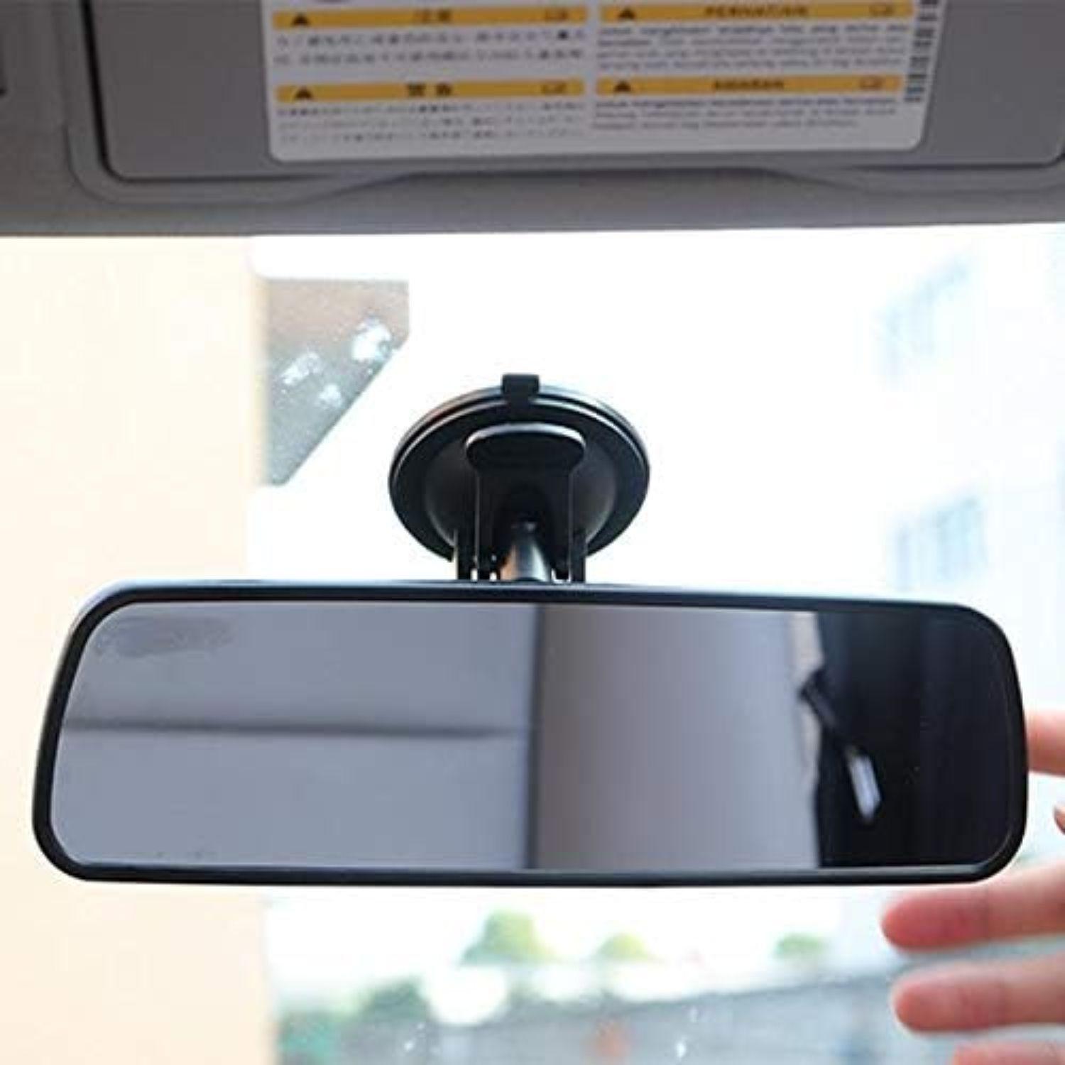 Espejo Retrovisor Interior Universal Panorámico Auto-4