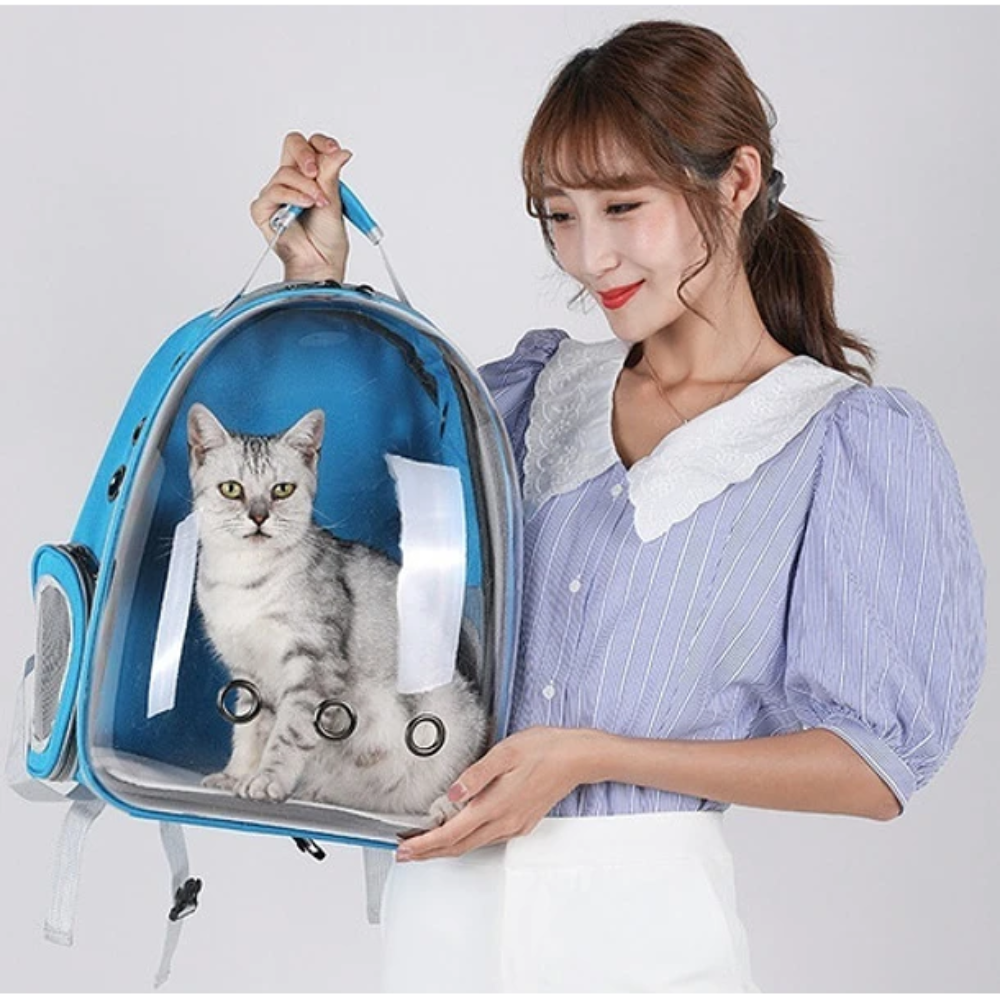 Mochila Transportadora De Gato Perro Mascotas
-4