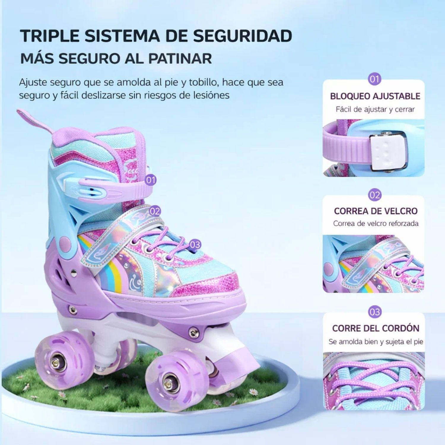 Roller Skates Infantiles Ajustables De Alta Resistencia-2