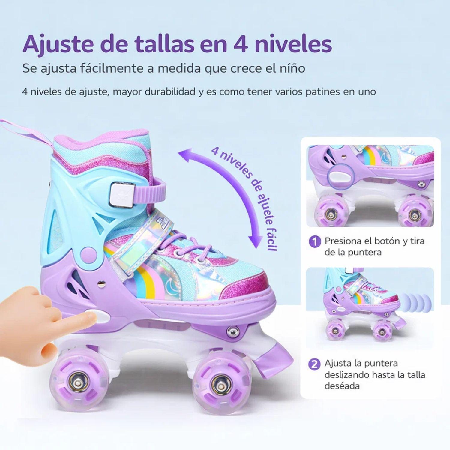 Roller Skates Infantiles Ajustables De Alta Resistencia-3