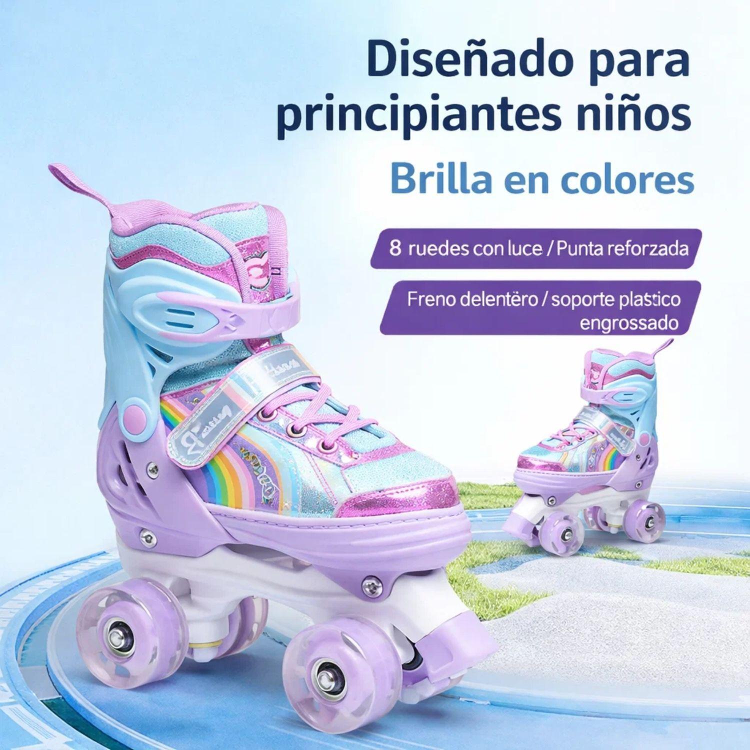 Roller Skates Infantiles Ajustables De Alta Resistencia-4