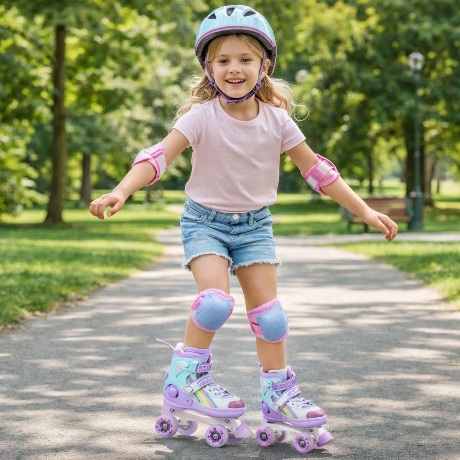 Roller Skates Infantiles Ajustables De Alta Resistencia-5
