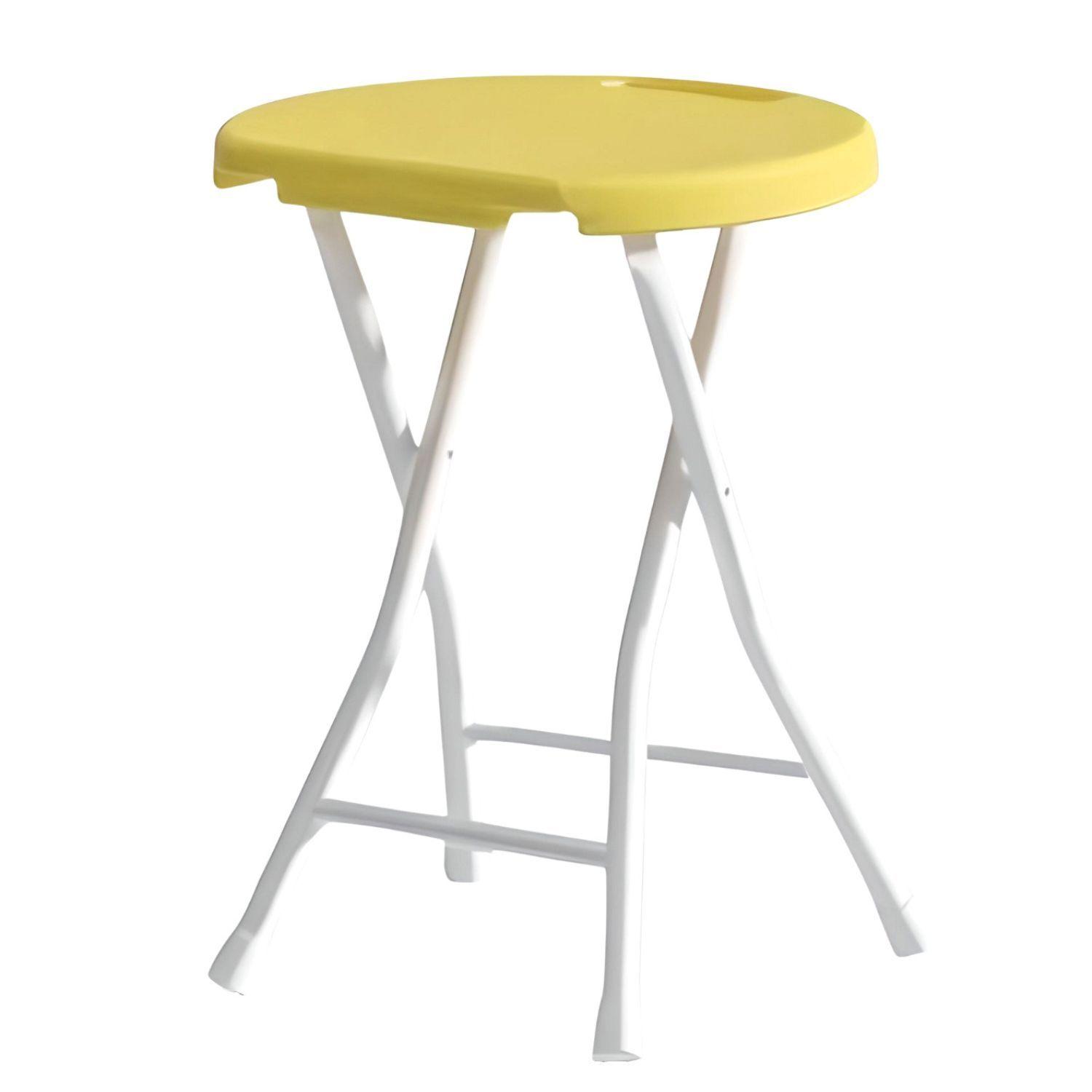 Silla Plegable De Jardin Portátil Amarillo-0