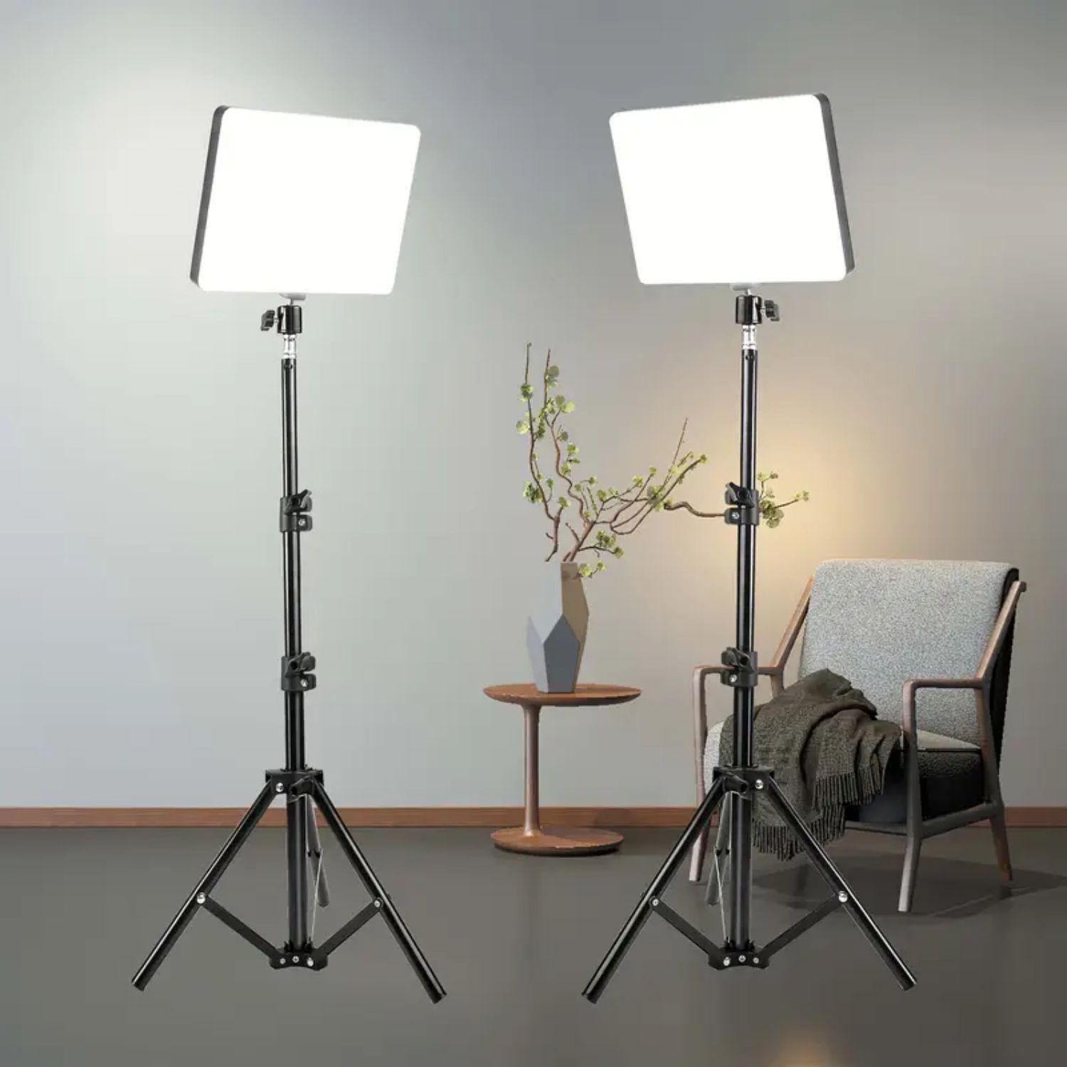 Panel De Iluminacion Con Tripode Fotografía Led Regulable-3