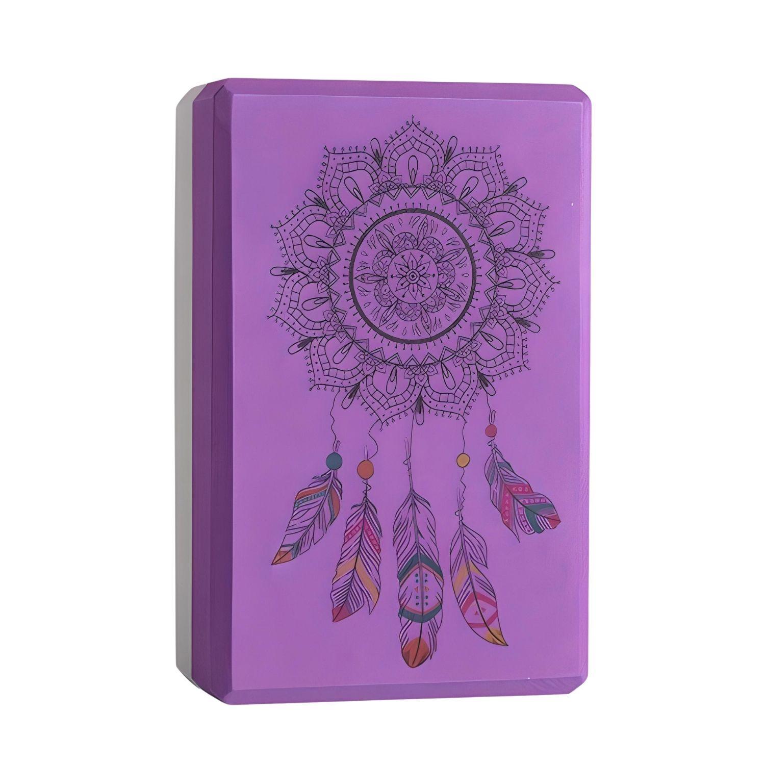 Ladrillo Bloque Yoga Bi-color Cubo Goma Eva 260g-0