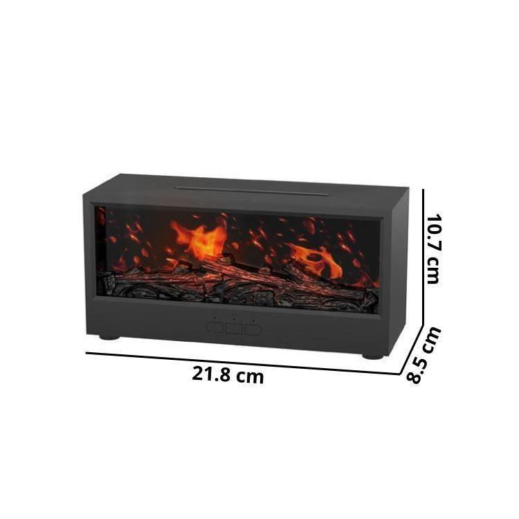 Humidificador Estilo Chimenea Aromaterapia USB Recargable-2