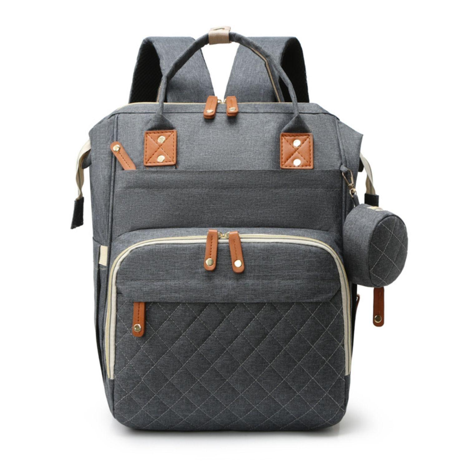 Mochila Pañalera Bolso Maternal Mudador Infantil Para Bebe-0