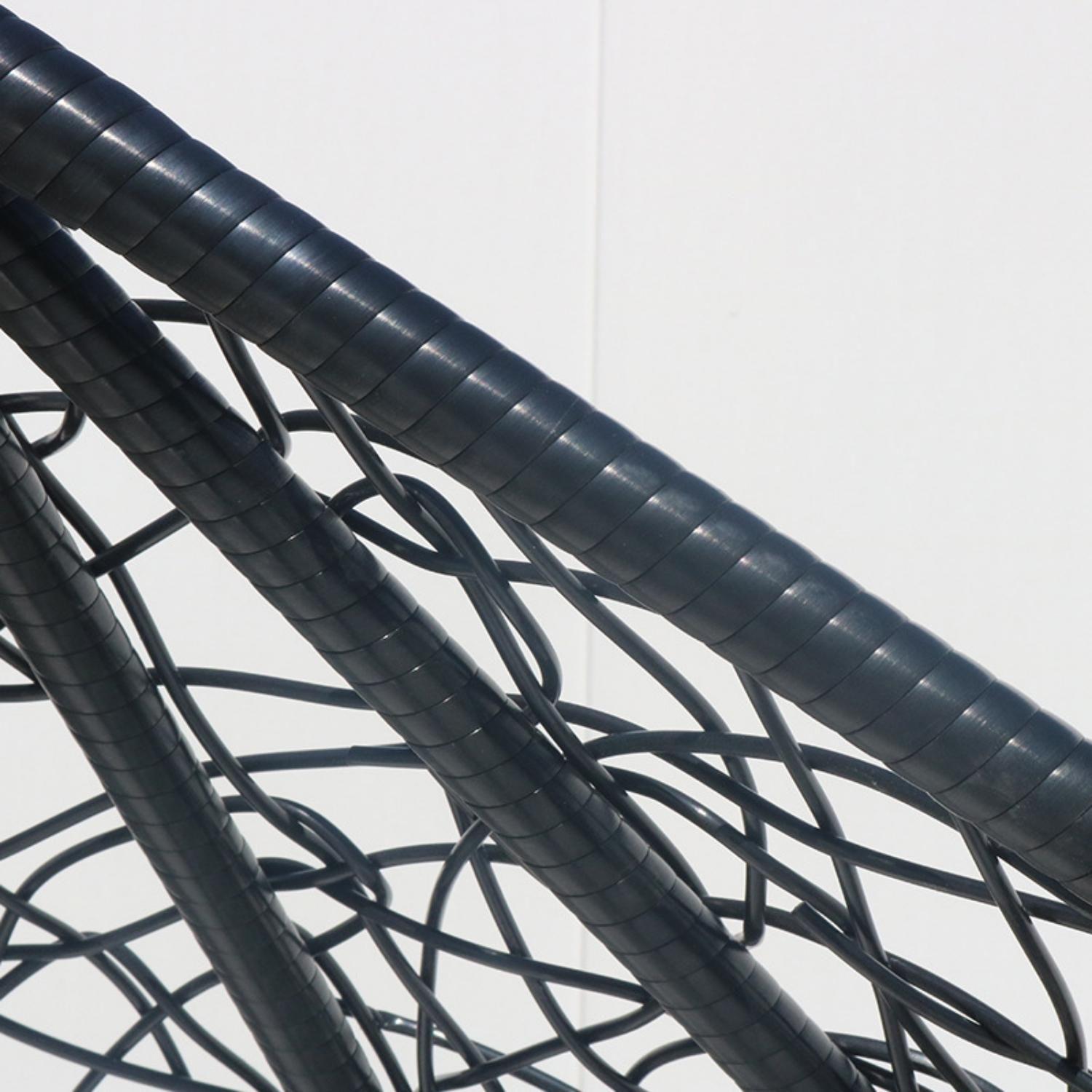 Silla Columpio Cuna Colgante Moderno Para Jardín Y Terraza-4