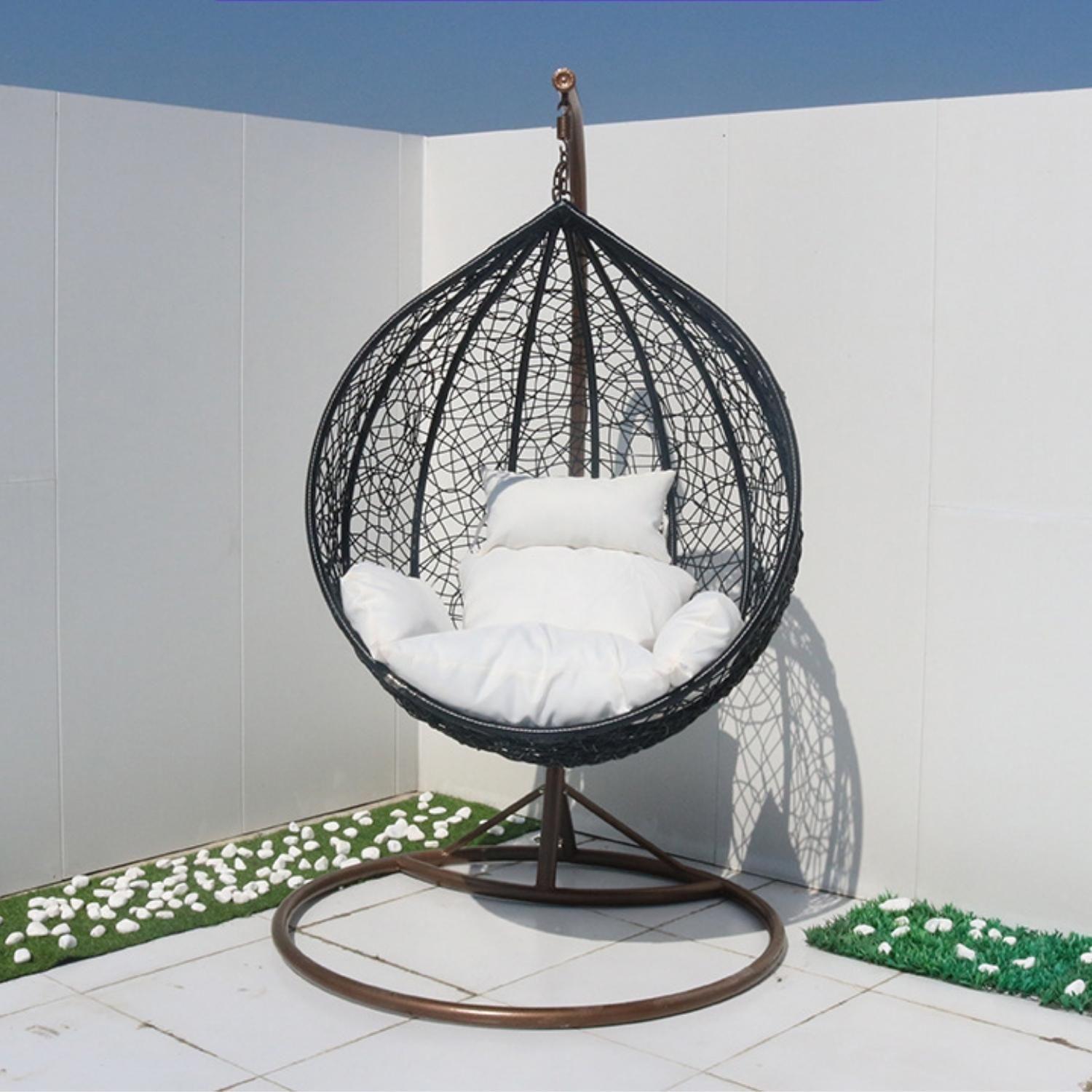 Silla Columpio Cuna Colgante Moderno Para Jardín Y Terraza-2