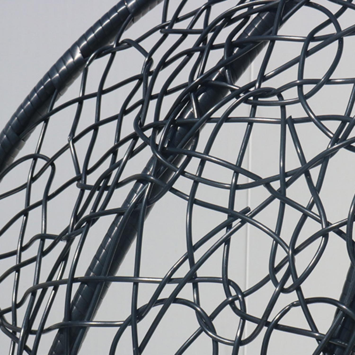 Silla Columpio Cuna Colgante Moderno Para Jardín Y Terraza-5