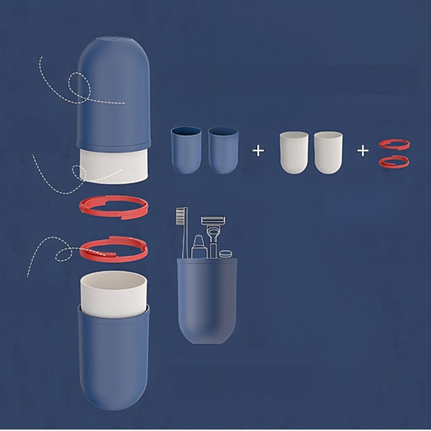 Envase Contenedor Articulos Personales Portátil Almacenador-4