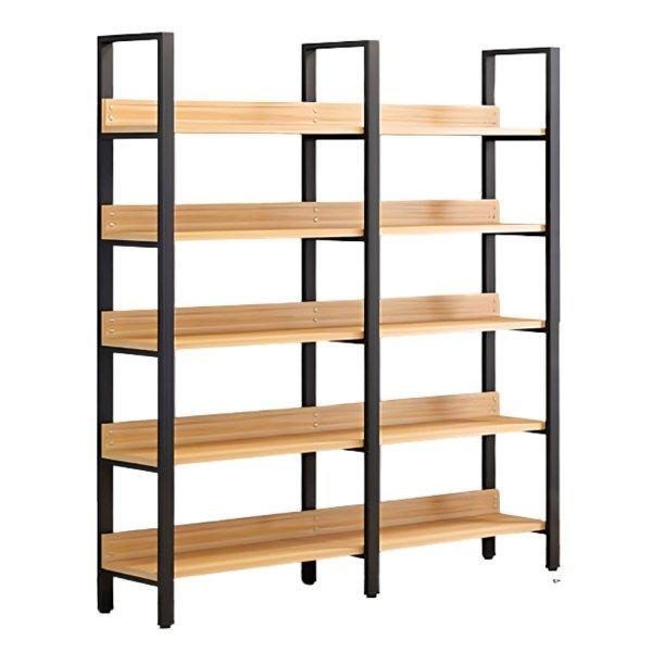 Estante Repisa Exhibidor 5 Niveles Librero Madera 182x30x140-0