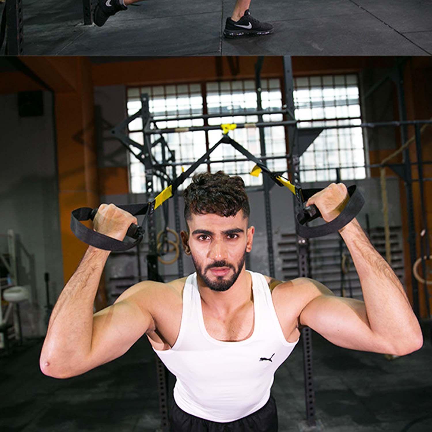 Set Bandas Trx De Suspension P3 Pro 3 Entrenamient-2