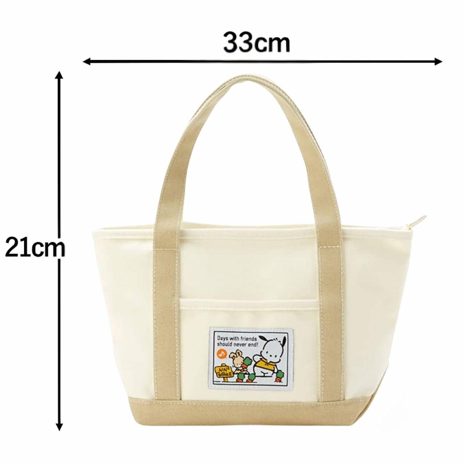Tote Bag Bolso De Lona De Mano Cartera Casual Resistente-5