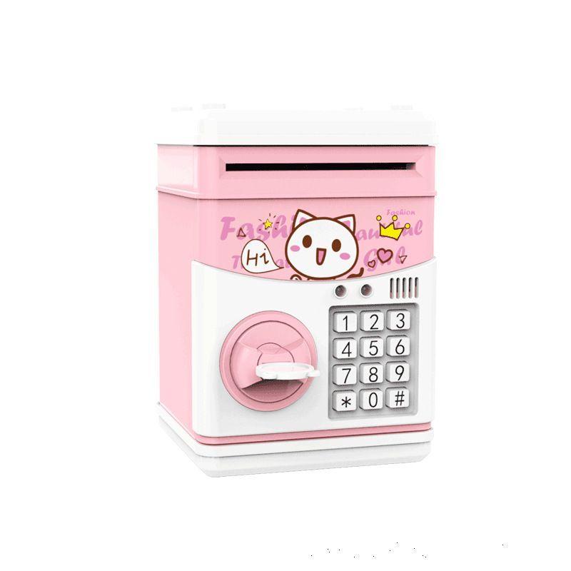 Alcancia Banco Cajero De Ahorros Caja Fuerte Musical Niños-0