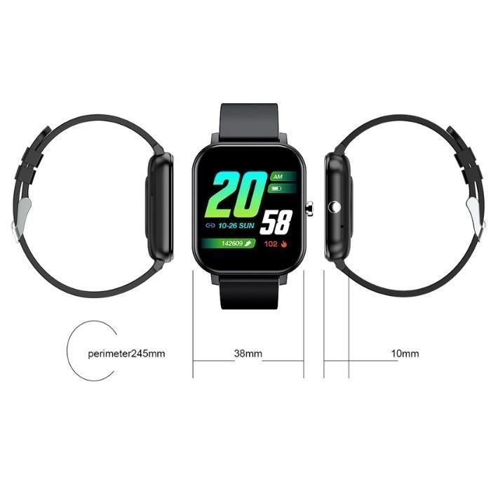 Smart Watch Reloj Inteligente Deportivo Y30 Negro-5