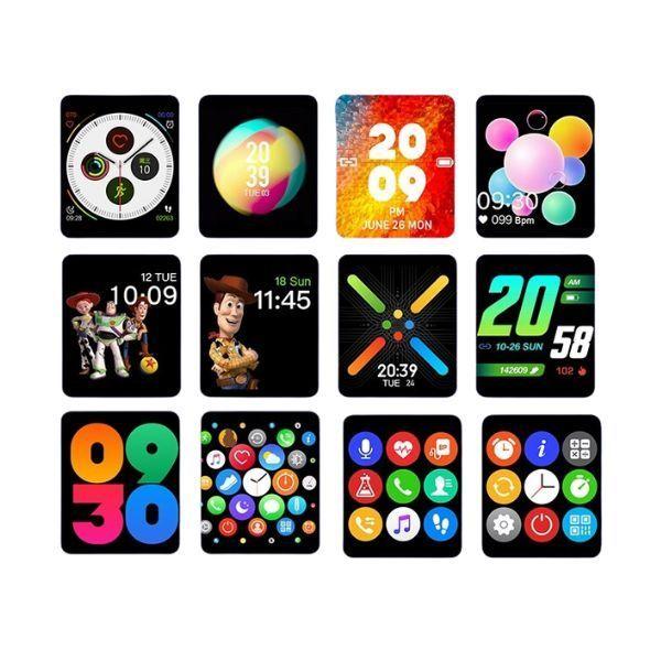 Smart Watch Reloj Inteligente Deportivo Y30 Negro-6