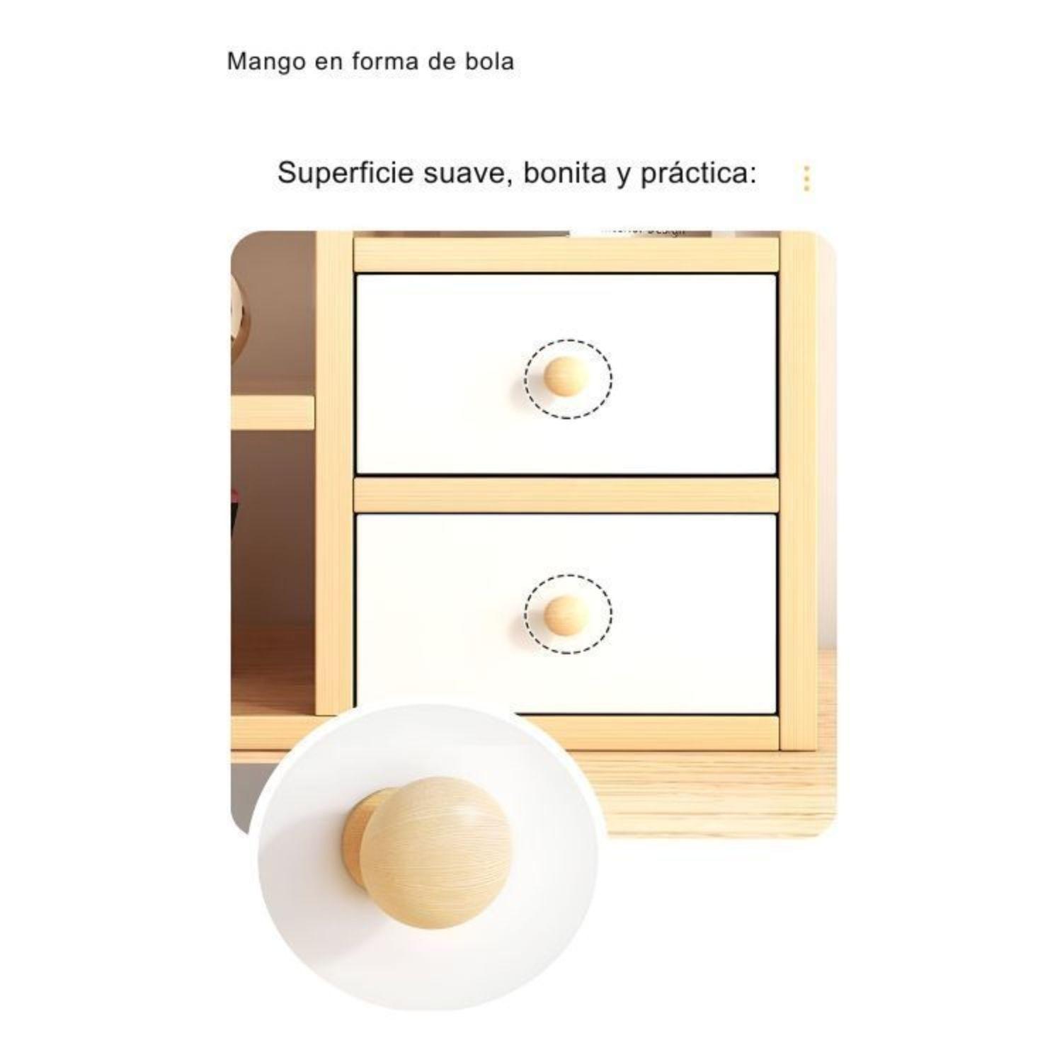 Organizador Escritorio Multifuncional 2 Niveles Con Cajón 93-3