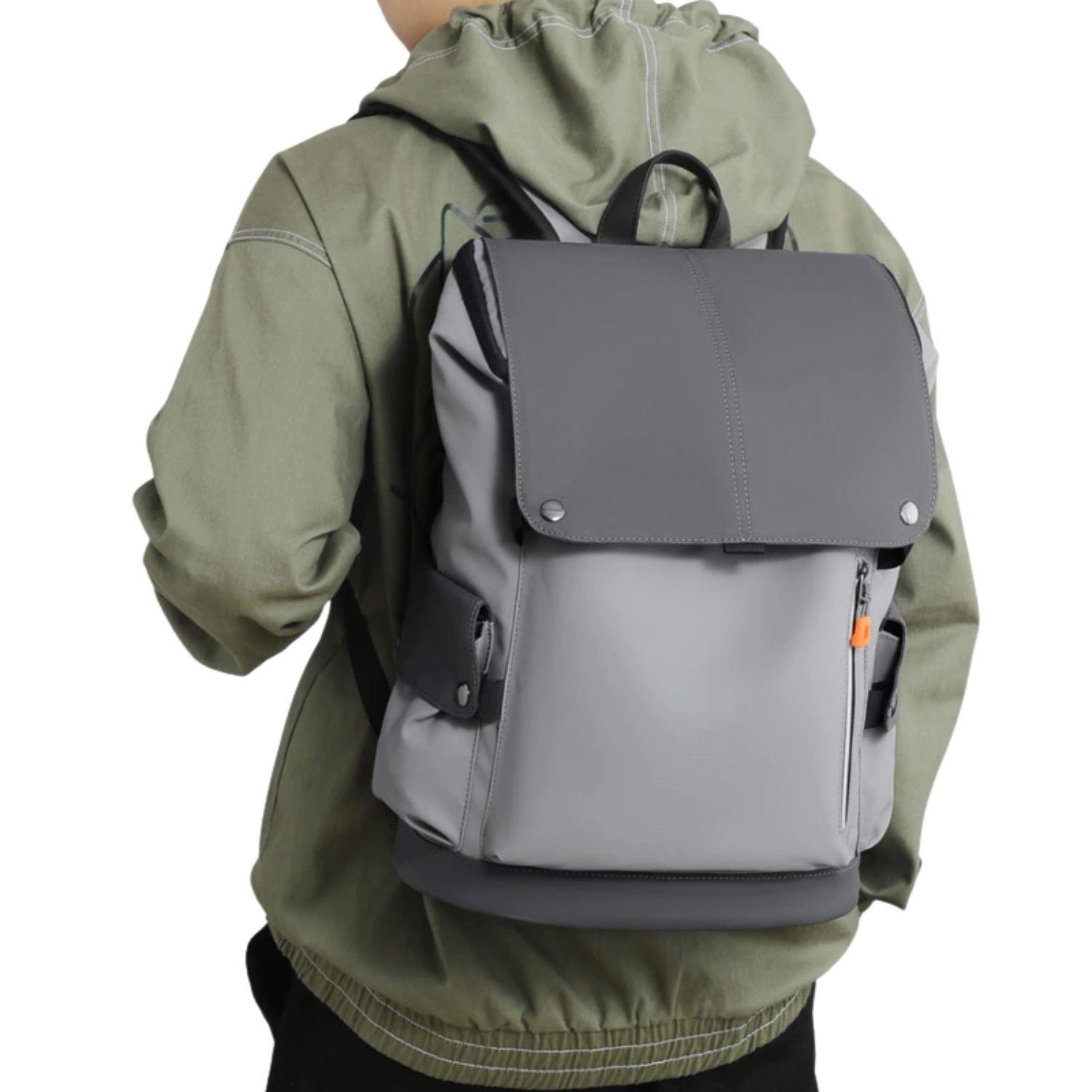 Mochila Notebook Impermeable 35 Litros Carga Usb Unisex-1